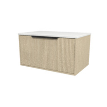 Elwood Dockland 750mm Artic White Wall Hung Single Vanity Unit